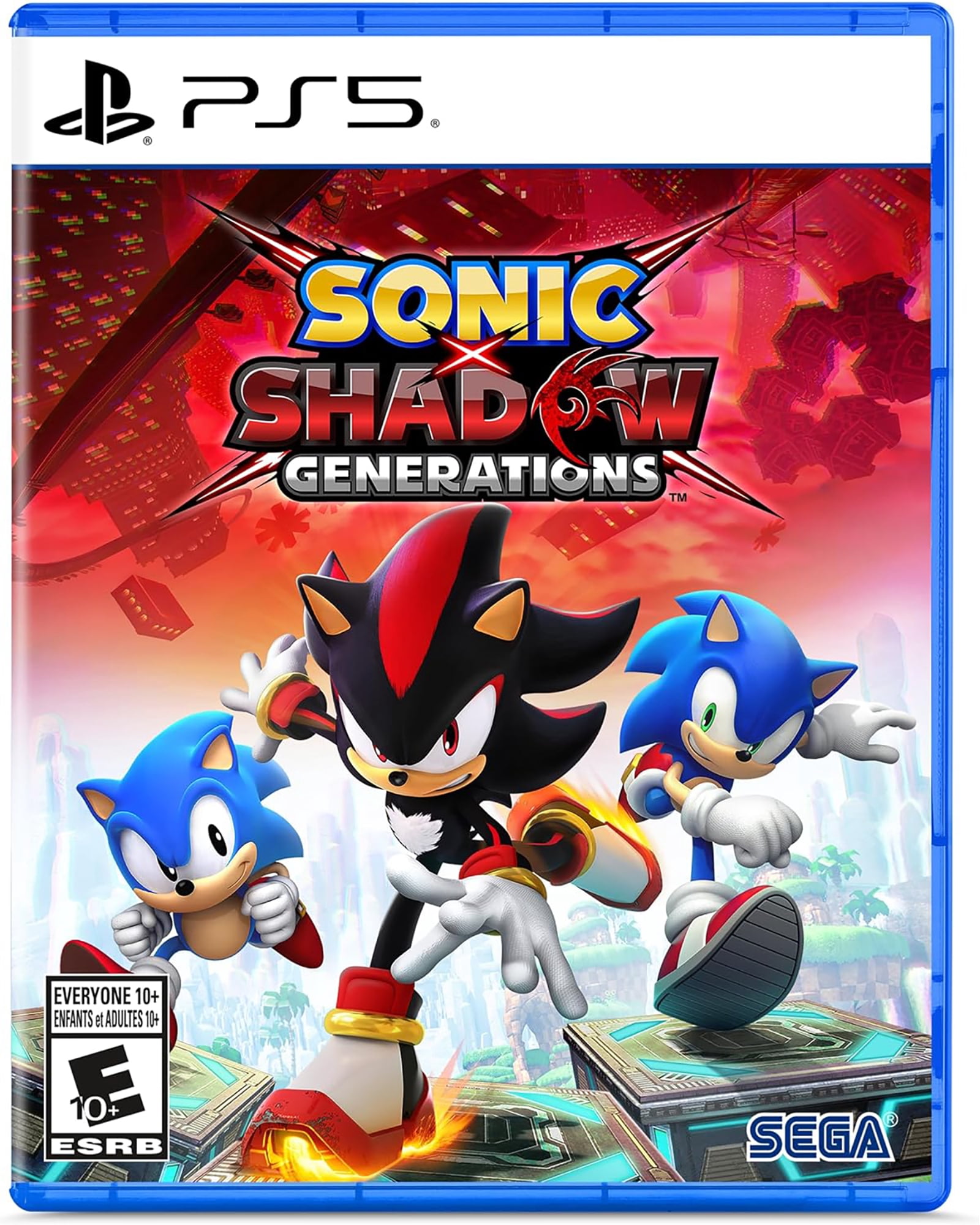 SEGA, Sonic x Shadow Generations, PlayStation 5 EU Version Region