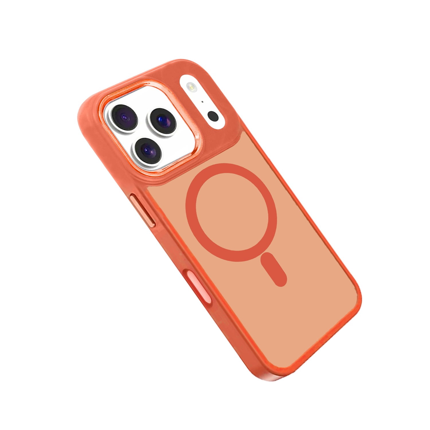Thin Fit Magnetic Charging Back Cover for iPhone 17 Pro Max - Orange