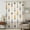 Blue, Orange, White, variant on Cartoon Space Shuttle Sheer Curtains 45 Inches Long, Spaceship Galaxy Shuttlecraft Universe Light Filering Curtains, Breathable Simi Curtain Privacy Drapes for Kitchen Bathroom Window Treatment