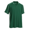 thumbnail image 6 of Expert Brand Men's Oxymesh™ Dry Fit Athletic Malibu Polo Shirt, Forest Green, XXL, 6 of 7