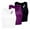 R85-Purple, variant on RMGVDSD Sports Crop Tank Tops For Women 3 Pack Cropped Workout Tops Racerback Running Yoga Tanks Sleeveless Gym Shirts Solid Color Tank Top Fashion Tank Top