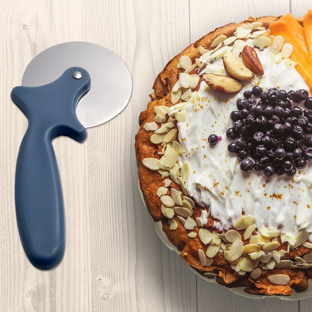 Mistaha Pizza Cutter Wheel Shears with Spatula Stainless Steel Non-Stick Pizza Server
