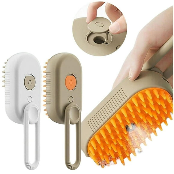 Anti Flying Hair Cat Steam Brush 3 In1 Dog Comb Durable Pet Hair Removal Comb