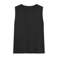 thumbnail image 4 of GUACER Womens Pointelle Tank Top Round Neck Eyelet Casual Sleeveless Blouse Lightweight Summer Camisole, 4 of 7
