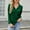 Green(New), variant on PNTUTB Women's V-Neck Long Sleeve Striped Texture Casual Pullover Fashion Loose Fit Top&Flash Picks