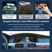AUTOABC 8.9 Inch Linux Screen CCC System with Carplay Android auto Touchscreen HD Resolution 1920*720p For BMW 3 5 Series E60 E63 E64 E90 E91 E92 2005-2010