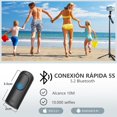 thumbnail image 4 of czcpp-Tripie para Celular portatil,con 2 Luces,170 cm retráctil Palo Selfie para Celular con Control Remoto Bluetooth,Estabilización Imagen Cuatro Ejes,Compatible con iPhone,Samsung,Xiaomi y Realme, 4 of 4