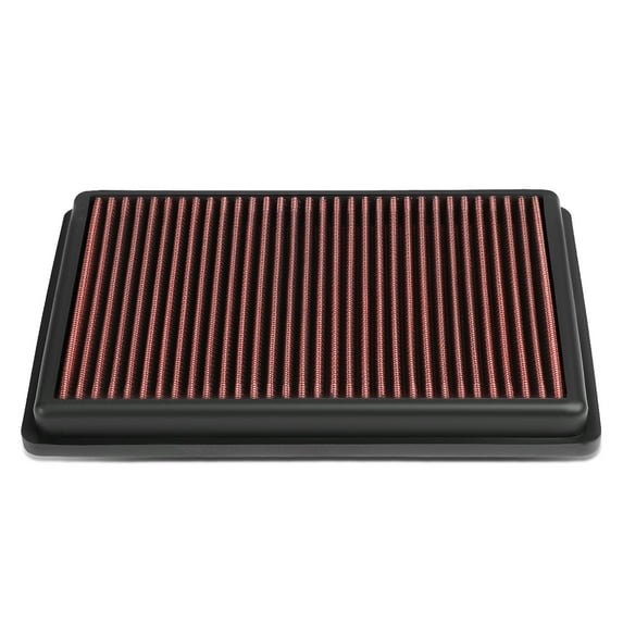 DNA Motoring AFPN-218-RD For 2007 to 2009 Jaguar XK 4.2L V8 Washable Durable Drop-In Panel Engine Air Filter Red 08