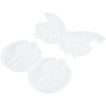 SHOWERORO Diy Silicone Molds For Chocolate And Epoxy Craft Molds 2Pcs 4.13X2.16X0.28in