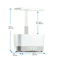 thumbnail image 6 of AeroGarden Harvest, White with Gourmet Herbs Seed Kit, 6 of 9