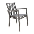 thumbnail image 4 of Panama Jack Outdoor Panama Jack Graphite Modular Armless Chair with Cushions, 4 of 7