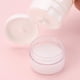 thumbnail image 4 of Paquete de 15 recipientes de muestra vacíos de 10 g con tapas, frascos de cosméticos para loción, crema, rosa, 4 of 8