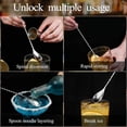 thumbnail image 2 of Stainless Steel Cocktail Mixing Spoon,Torubia Bar Spoons, 11.85 inch Long Handle Cocktail Twisted Stirrer for Bartender or Home Use ，Silver, 2 of 9