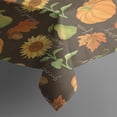 thumbnail image 3 of Thanksgiving Day Table Cloth Wrinkle Resistant Washable Tablecolths Table Covers Autumn Thanksgiving Farmhouse Harvest Tablecloth for Dining Kitchen Restaurant Birthday Rectangle,60x84inch, 3 of 5