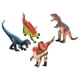 thumbnail image 2 of Juego de adornos de dinosaurio, juguete de dinosaurio de simulación de 4 piezas, juguete de dinosaurio, adorno de estegosaurio, verdadera excelencia, 2 of 8