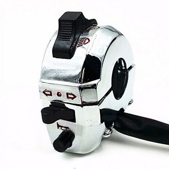 Dual Sport Left Switch Light Turn Signal Horn For Honda Kawasaki Suzuki Yamaha