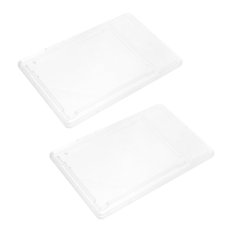 2pcs Trading Cards Protector Case Plastic Clear Baseball Card Holders with  Label Position 
