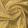 thumbnail image 5 of Ambesonne Oriental Window Valance, Vibrant Geometric Motif, 54" X 18", Mustard Violet, 5 of 5