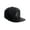 Black Gold, variant on Classic Blank Snapback Flat Bill Visor Hat Cap Adjustable Back - Black Gold