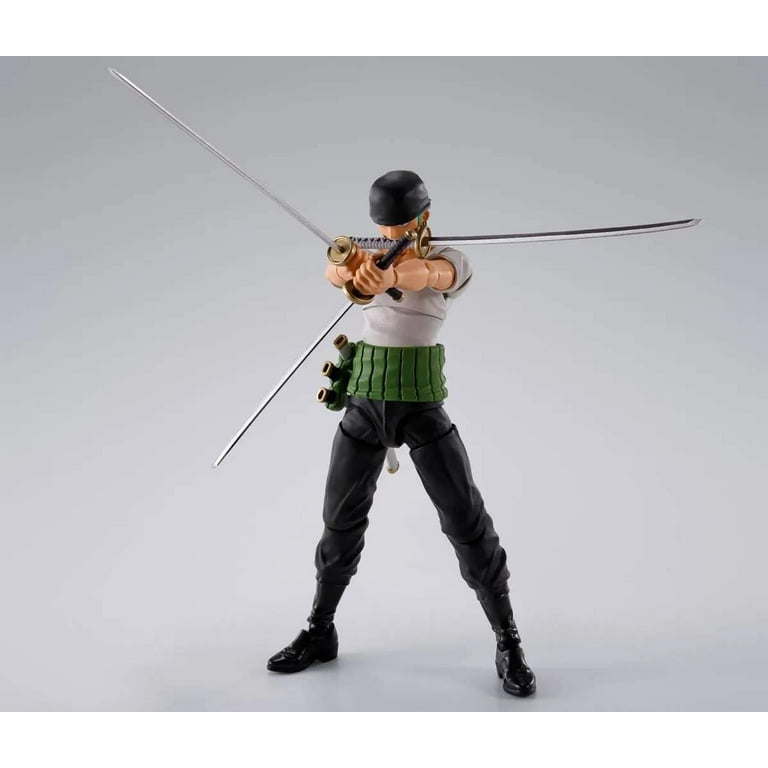 TAMASHII NATIONS Roronoa Zoro Romance Dawn One Piece Action Figure