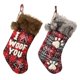 thumbnail image 4 of Christmas Elf Stocking Merry Xmas Gift Bag Sack Sock Stockings Santa Present, 4 of 8