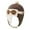 Khaki, variant on Deago Baby Boys Girls Crochet Earflap Winter Warm Caps Beanie Pilot Aviator Cartoon Hats for Kids Toddlers