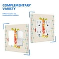 thumbnail image 6 of 2-Gang Screwless Pioneer Floral Decorative Wall Plates,Size 2-Gang 4.7"W x 4.7"H,Unbreakable Thermoplastic Faceplate Cover for Kitchen Living Room Bedroom Decorator Receptacle Outlet Switch, 6 of 7