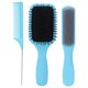 thumbnail image 2 of Peine para cepillo para el cabello juego de cepillos para el cabello masaje del cuero cabelludo antiestático aumenta la circulación sanguínea para salones de belleza ANGGREK Otros, 2 of 8