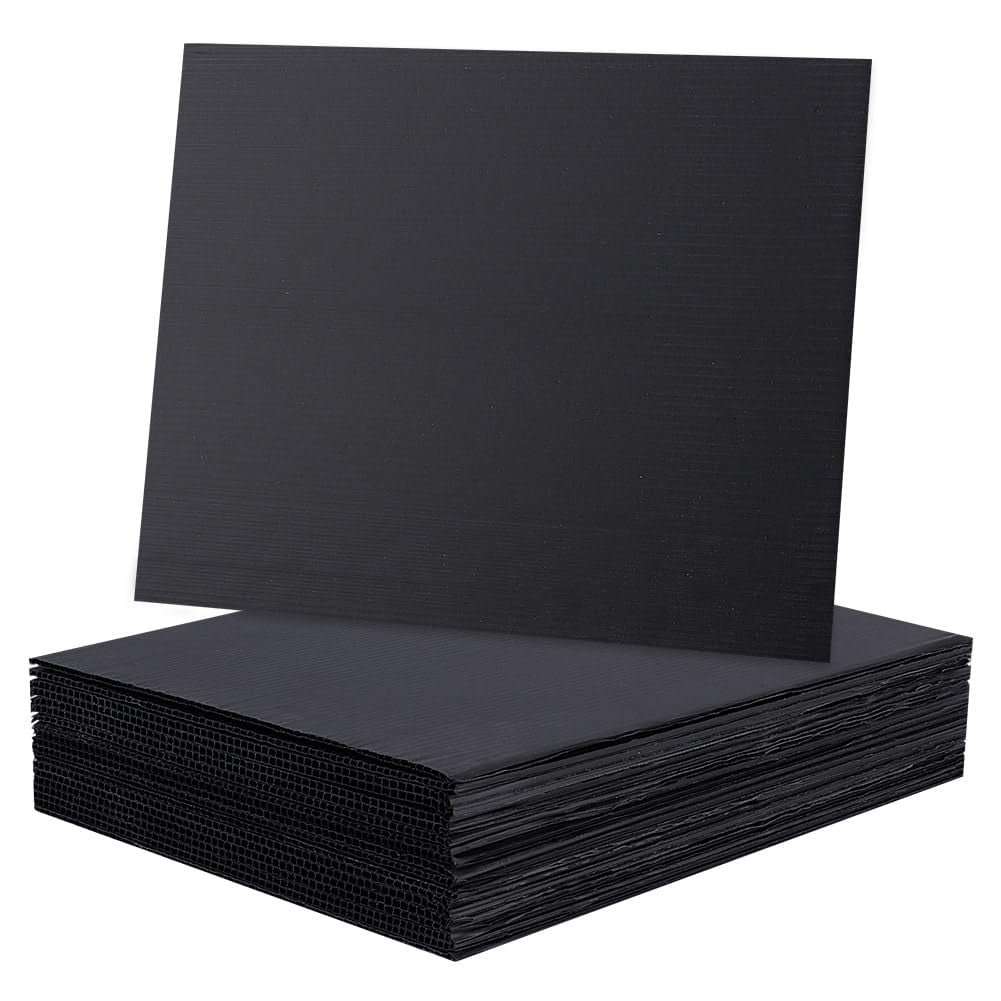 20 Pcs Corrugated Plastic Sheet 5.9x11.8 Inch Plastic Corrugated Board 4mm Thickness Plastic Yard Signs Boards for Indoor and Outdoor Use A-Frame Warnings Divider Crafts Packing Mauve