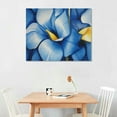 thumbnail image 2 of ARISTURING Blue Morning Glories Canvas Wall Art, 2 of 5