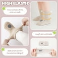 thumbnail image 4 of Toddlers Non Slip Socks with Grips Baby Girls Boys Anti Skid Crew Cotton Gift Socks for Infants Kids, 4 of 7