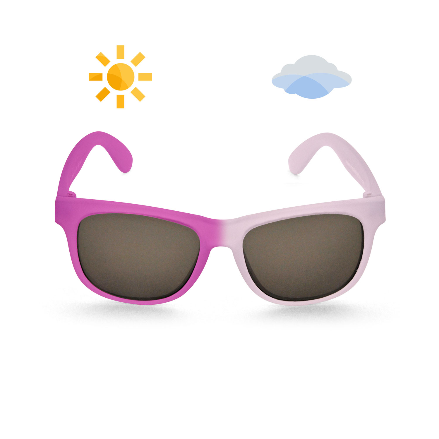 Real Shades Kids Switch Unbreakable Color Changing Sunglasses, Blue/Purple, Toddler Age 2+