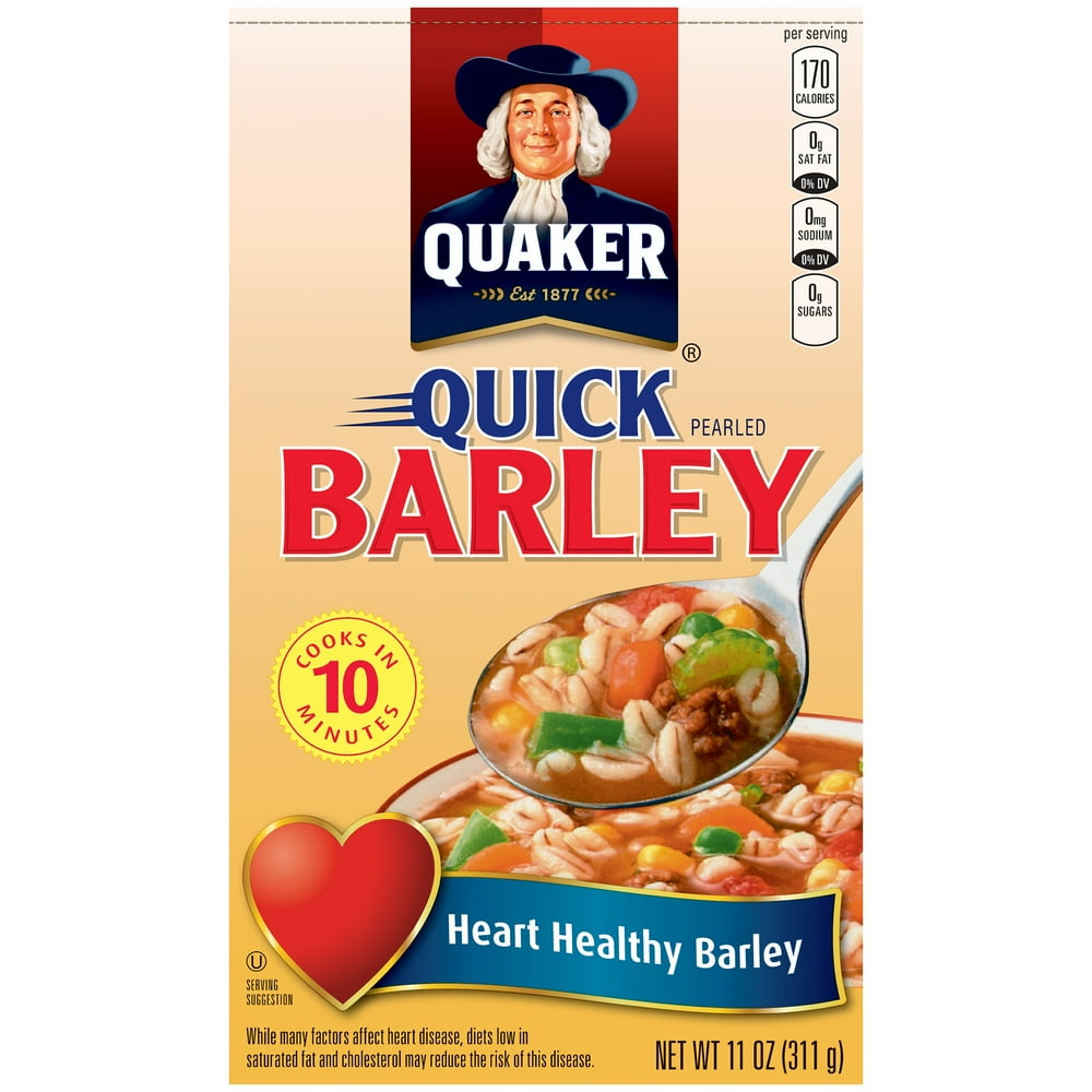 Quaker Quick Pearled Barley, 11 oz Box