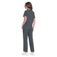 thumbnail image 4 of Garbnen Scrub Sets for Woman Stretch V-Neck Workwear Scrubs Women & Cargo Pants Nursing Uniform with Pockets, 4 of 6