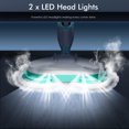 thumbnail image 4 of Angtra  scrubbing Steam Mop with LED Headlights, Rotating Mop Pads, All-in-One Hard Floor Cleaner, Steam and Spin Control, 4 of 8