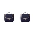 thumbnail image 1 of ZheElen Polyester Travel Storage Bag Dustproof And Waterproof Large Capacity Cosmetic Bag Portable Navy 2Set, 1 of 6