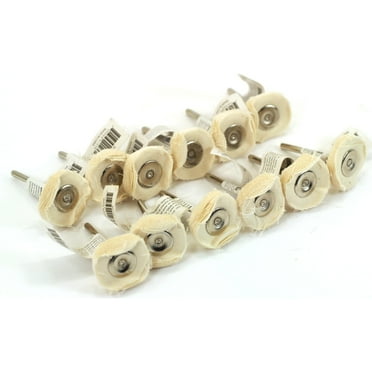 12 Buffing Wheels Buffing Polishing Rotary Tools  1 3/4" x 1"