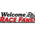 thumbnail image 3 of Welcome Race Fans Banner with Checkered Flags and Confetti Race Themed Backdrop Party Decorations for Racing Events Car Shows Fan Gatherings Race Parties, 3 of 7
