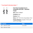 thumbnail image 2 of Front Strut Assembly Set of 2 - Compatible with 2002 - 2008 Mini Cooper 2003 2004 2005 2006 2007, 2 of 2