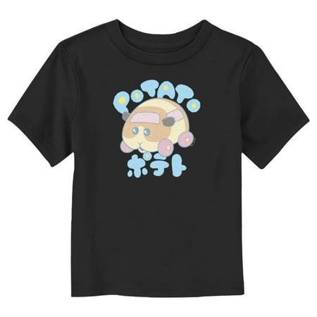 

Toddler s Pui Pui Molcar Potato Cartoon Graphic Tee Black 2T