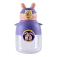 thumbnail image 2 of Taza para niños de 650 ml, vasos reutilizables, botella de bebida para niños, niños y niñas (púrpura) Likrtyny Para Estrenar, 2 of 9