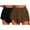 Brown5, variant on Jalioing 2 Pack Women's Lounge Shorts Comfy Loose Elastic Waist Casual Short Pants Summer Plain Pajama Shorts