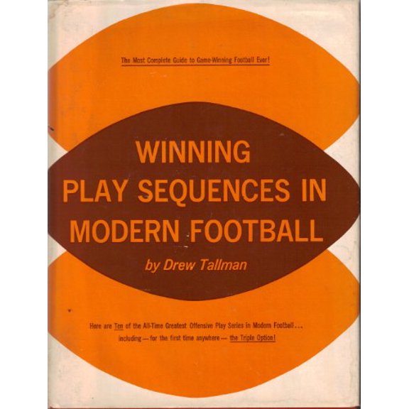 Pre-Owned Winning play sequences in modern football, 9780139610455, 0139610456, Paperback,