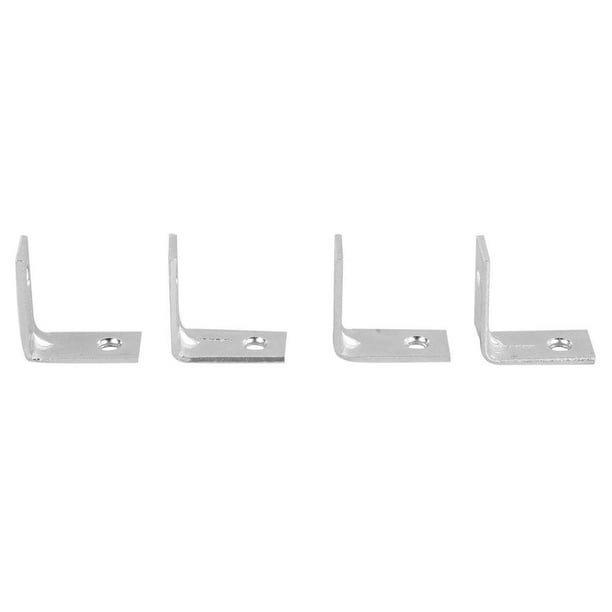 Escuadra De Unión Veker Metal Galvanizado 1"X1" 4 Piezas