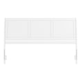 thumbnail image 4 of Portland King Sleigh Wood Headboard in White, 4 of 8