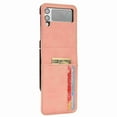 thumbnail image 4 of Allytech Case for Samsung Galaxy Z Flip 4 5G Luxury PU Leather Wallet Protective Phone Case with Card Slots Pocket Cover, Pink, 4 of 6