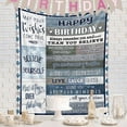 thumbnail image 3 of LHSHID Birthday Gift for Women Men with Gift Box Birthday Gifts for Men Gifts for Women Birthday Birthday Gift Blanket Happy Birthday Decorations for Men 40"x50", 3 of 6