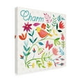 thumbnail image 2 of Farida Zaman 'Budding Beauty V' Canvas Art, 2 of 3