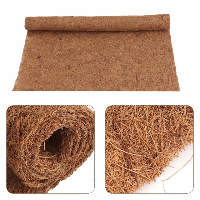 Estera de fibra de coco para reptiles, estera para mascotas, hábitat para tortugas, sustrato para lagartijas, tortugas, serpientes e iguanas