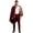 Red, variant on WRFWUL Mens Medieval Renaissance Half Cape Cloak Halloween Cosplay Knight Pirate Party Outfit with Tie